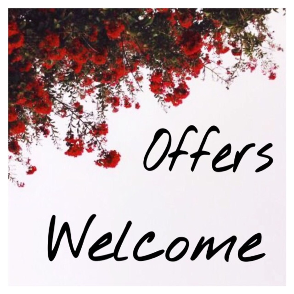 Will always consider reasonable offers!